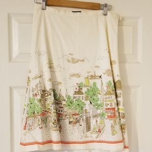 RARE FIND! J Crew Paris France Scene Skirt, Size 2